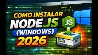 Como instalar o Node.js no Windows (2026)