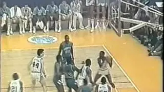 NCAA - FINAL 1982 - Georgetown vs North Carolina caly mecz