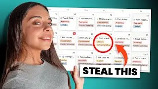 I built a $100,000 Content Calendar (you can too)