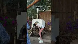 Волочкова в бане в дрова