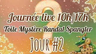 🖍️💎Journée Live, Toile Mystère Randal Spangler JOUR#2 |REPLAY1|