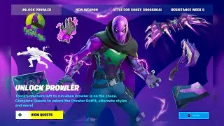 How to complete all of the prowler quests/challenges in fortnite