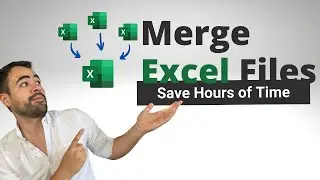 The best way to combine Excel files