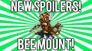 Terraria 1.2.4: Bee Mount! (Bee Summoner Armor & More Spoilers!) [demize]