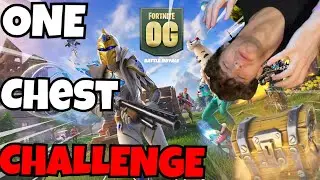 1 CHEST CHALLENGE IN FORTNITE... BUT I'M BAD?!?
