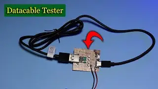 USB Data Cable Tester, Type C And Micro USB