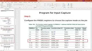 LPC2378|Timer|Input capture