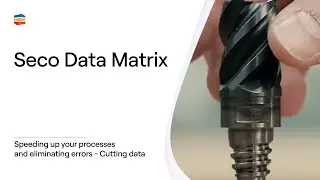 Seco Data Matrix: Scannable Codes Make Every Tool Traceable | Seco Tools