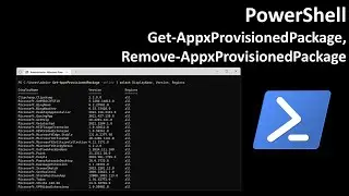 PowerShell: Using Get-AppxProvisionedPackage, Remove-AppxProvisionedPackage to modify Online image