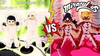 NEW VS ORIGINAL TRANSFORMATION (COMPARISON) NO MIRACULOUS RP - MIRACULOUS ROBLOX!