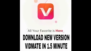 Vidmate: New Vesion Dowonload | Install | No App |