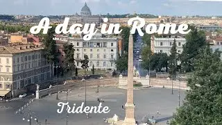 A day in Rome. Tridente.