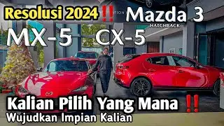 2024 Resolutions‼️ Mazda 3 Hatchback, MX-5 & CX-5 | More Competitive Prices | Get Year-End Promos