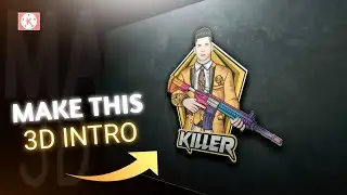 Make This Insane 🔥3D Intro In Kinemaster | How To Make Gaming Intro | Gaming Intro | Intro Tutorial