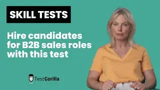 Hire expert sales reps with TestGorilla’s Outside Sales test