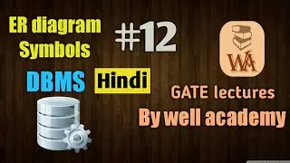 ER Diagram symbols and meaning | ER Diagram notations | DBMS gate lectures in hindi | #12
