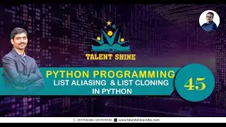 Python Programming Tutorials: List Aliasing & List Cloning