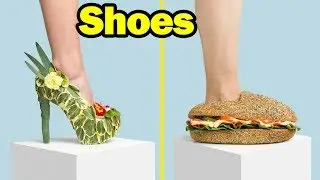 Someone Created A Unique Collection Of Shoes Out Of Everyday Objects