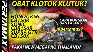 Cara Pasang Tensioner New Megapro di Honda CB150R Streetfire K56 CBR150R SONIC SUPRA GTR Obat Klotok