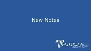 6.5.3: New Notes