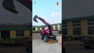 Company fitted tractor bucket | tractor jcb 🫣 #shorts #youtubeshorts #trending #viral #jcb #tractor