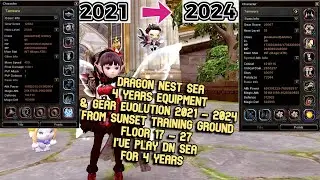DN SEA 4 Years Equipment & Gear Evolution From 2021 - 2024 : I've Play This Game For 4 Years