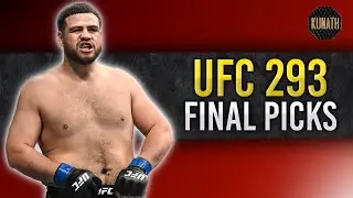 UFC 293 FINAL PICKS | DRAFTKINGS UFC PICKS