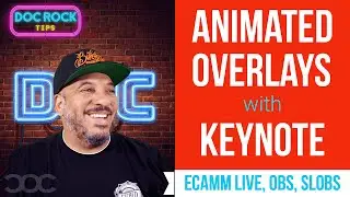 Creating Animated Overlays for Livestreams with Keynote (Ecamm Live, OBS, Streamlabs OBS)
