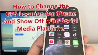 How to change the GPS location for iPhone and show off the fake GPS location on Social Media.