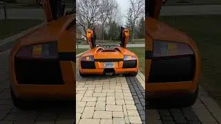 Lamborghini Murcielago start up. #Lamborghini #Murcielago #Shorts
