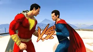 Superman VS Shazam - Epic Battle