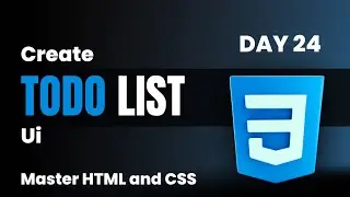 Create To-Do List Project Using Html and Css #css #html #cssprojects #htmltutorial