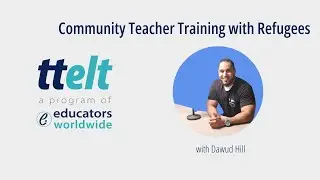 S4 16.0 Community Teacher Training with Refugees and Displaced People