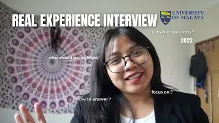 Interview UM susah? How to answer? | *must watch*