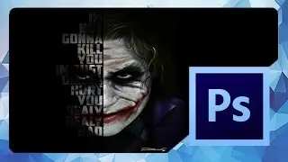 Photoshop : Cara membuat Foto text portrait - Adobe Photoshop cs6