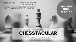 The 2023 Chesstacular by Lost in Thought x Well Played