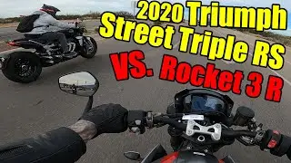 2020 Triumph Street Triple RS 765 Test Ride!