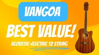 Best Value: Vangoa Basic VGE12-3 Acoustic-Electric 12 String Guitar!