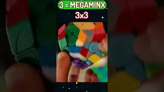 MY TOP 5 FAVOURITE WCA PUZZLES/EVENTS for Rubik's Cube Competitions!  #rubikscube #shorts