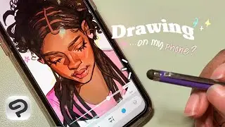 ☆ drawing on my phone [CLIP STUDIO PAINT]🍦 ☆