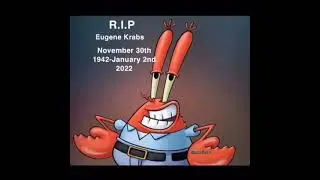 Mr krabs eats at arbys and gets a fucking heart attack