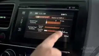 Honda Information Menu Demo