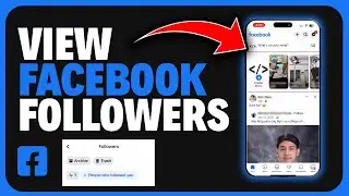 How to View Followers on Facebook - EASY GUIDE