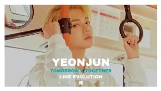 TXT YEONJUN - Line Evolution (until PUMA)