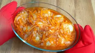 Немного Фарша и Рис / Такие ТЕФТЕЛИ Удивят Всех / Meatballs with rice in the oven / ТРАПЕЗА HOUSE