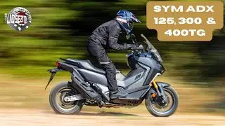 Novos modelos ADX da SYM - 125cc, 300cc e TG400cc.