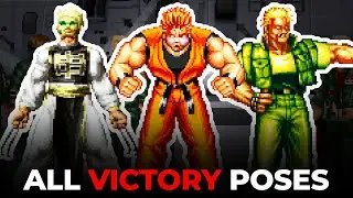 ALL VICTORY POSES - Art of Fighting (AOF)