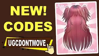 *NEW* ALL WORKING UGC DONT MOVE CODES MAY 2024 - ROBLOX UGC DONT MOVE CODES