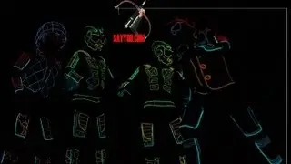 LaserDance Show in Tashkent 2013
