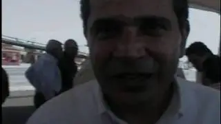 Hacen anuncio de libre transito el Secretario y el Gobernador Padrés.